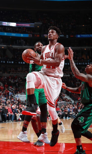 Butler lifts Bulls to 104-103 victory over Celtics (Feb 16, 2017)